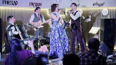 Концерт ретро-группы Чародеи в клубе Гнездо Глухаря